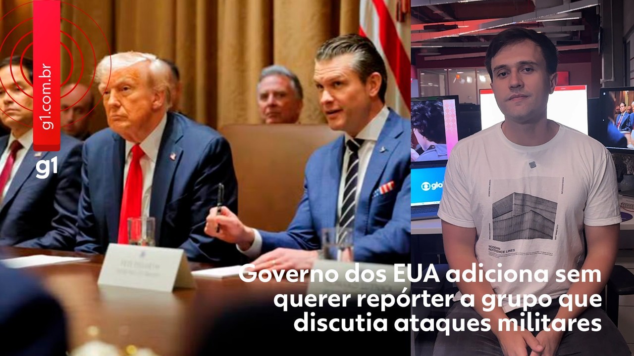Jornalista incluído sem querer em chat do governo Trump divulga novos trechos com informações secretas de ataque no Iêmen