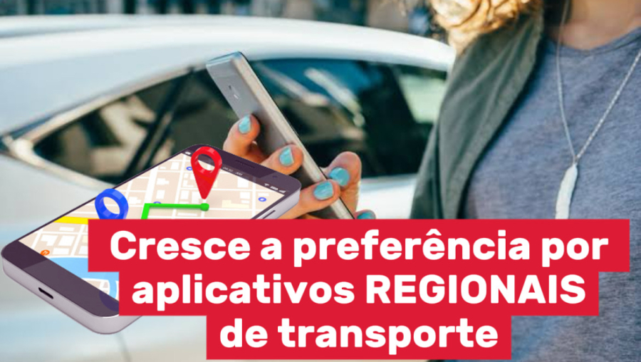 Aplicativos regionais de transporte ganham força diante da desconfiança com grandes plataformas