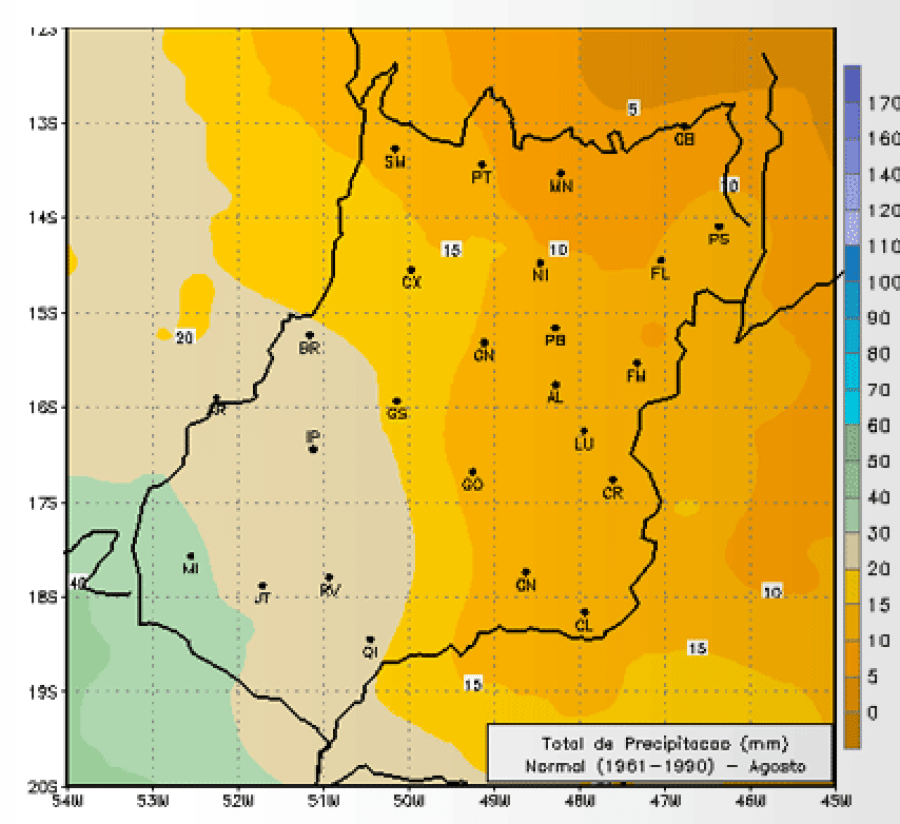INMET emite alerta amarelo para Goiás e Região Noroeste devido a risco de incêndios e danos à saúde